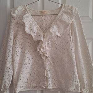 Sezane Olympe Shirt Ecru
